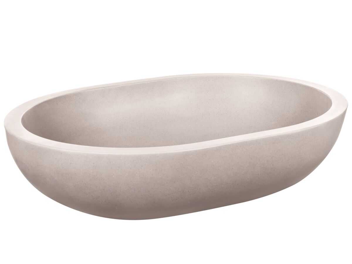 Reece Omvivo Villa Oval Above Counter Basin 550mm Island Sand