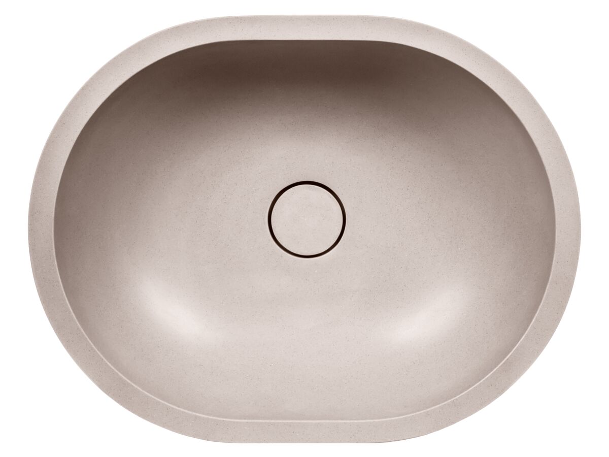 Reece Omvivo Villa Oval Above Counter Basin 550mm Island Sand