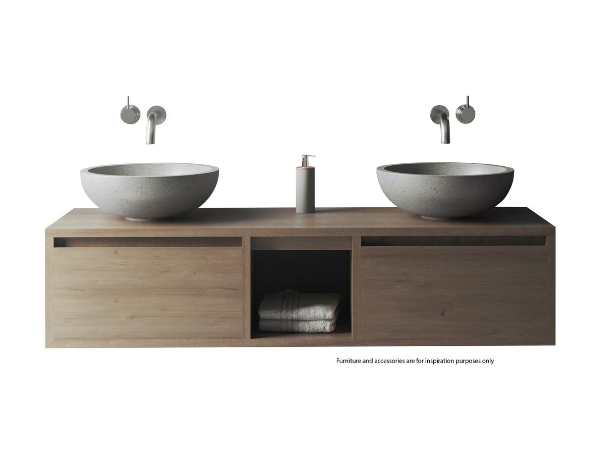 Reece Omvivo Villa Round Above Counter Basin 430mm Cove Grey