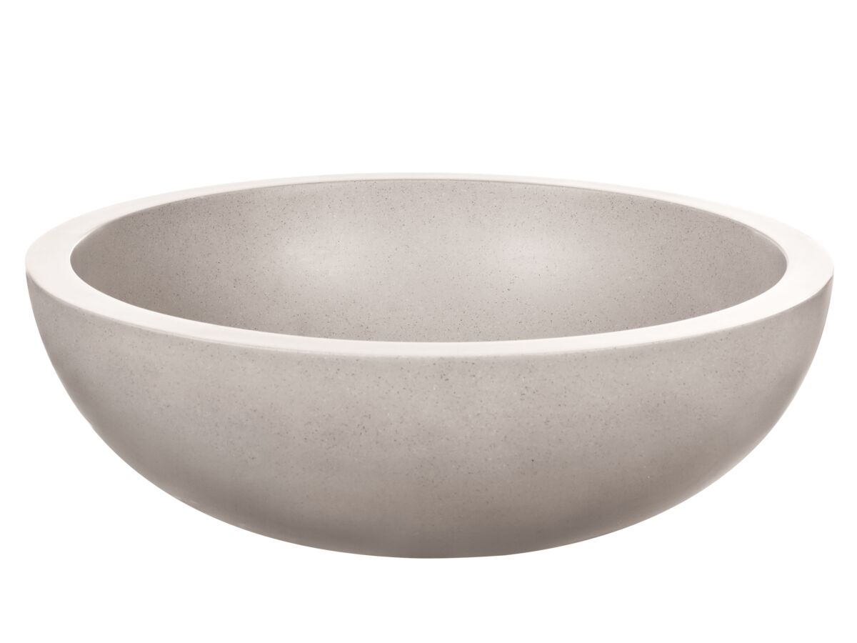 Reece Omvivo Villa Round Above Counter Basin 430mm Island Sand