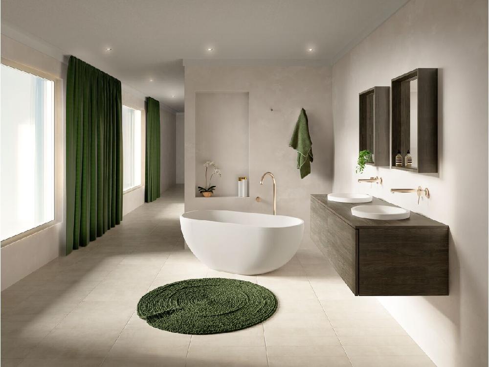 Reece Omvivo Villa Round Semi Inset Basin 380mm White Haven