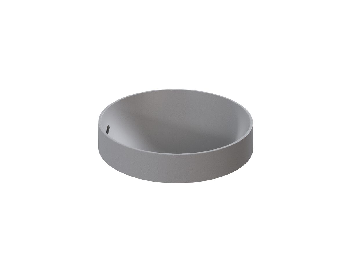 Reece Omvivo Villa Round Thin Edge Semi Inset Basin 360mm Cove Grey
