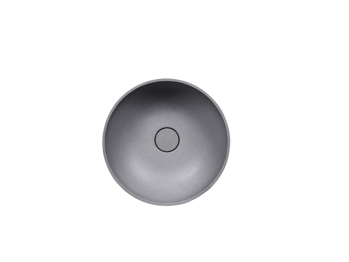Reece Omvivo Villa Thin Edge Round Above Counter Basin 380mm Cove Grey