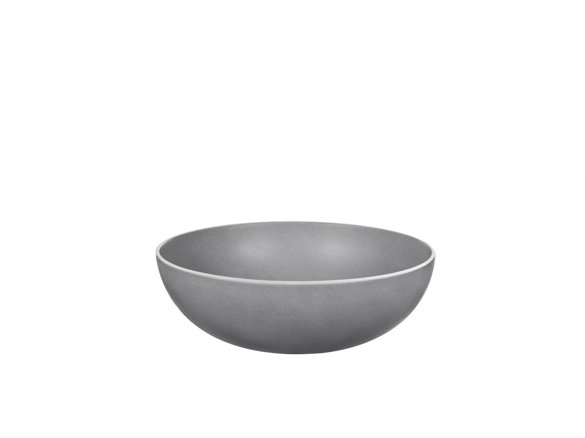 Reece Omvivo Villa Thin Edge Round Above Counter Basin 380mm Cove Grey