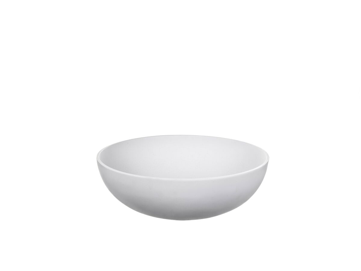 Reece Omvivo Villa Thin Edge Round Above Counter Basin 380mm White Haven