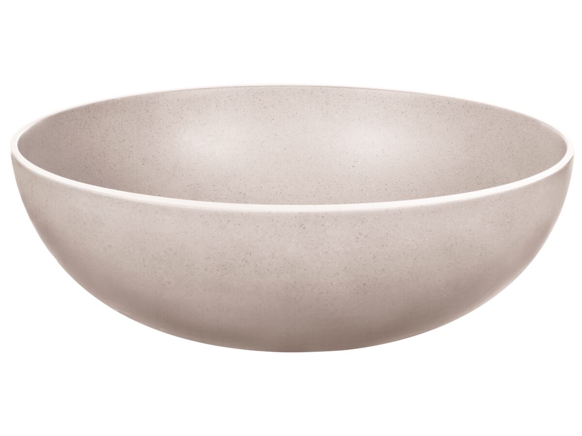 Reece Omvivo Villa Thin Edge Round Above Counter Basin 380mm Island Sand