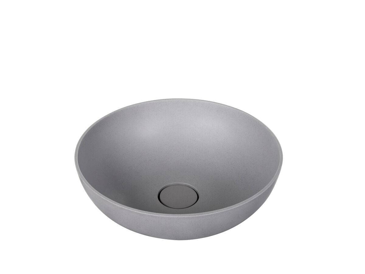 reece Omvivo Villa Thin Edge Round Above Counter Basin 380mm Cove Grey