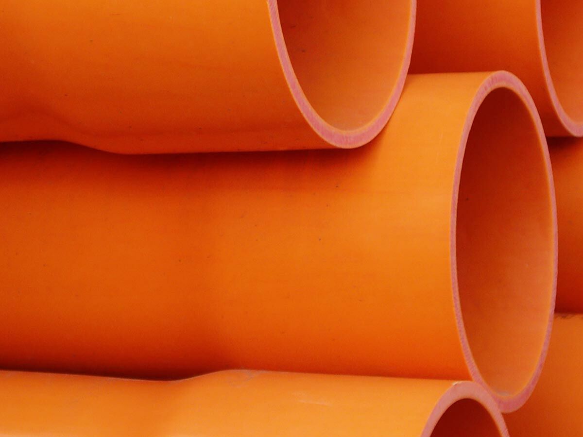 reece Orange Light Duty Electrical Conduit Foam 6mtr x 80mm