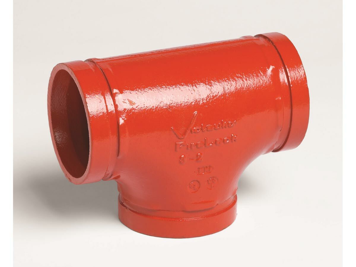 reece Painted Roll Groove Standard Radius Tee 32mm (43)