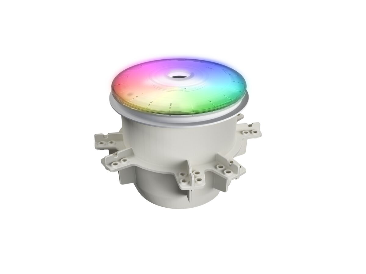 reece PAL Evenglow Multi Colour LED Bubbler for Concrete Pools with 45m Cable & Plug