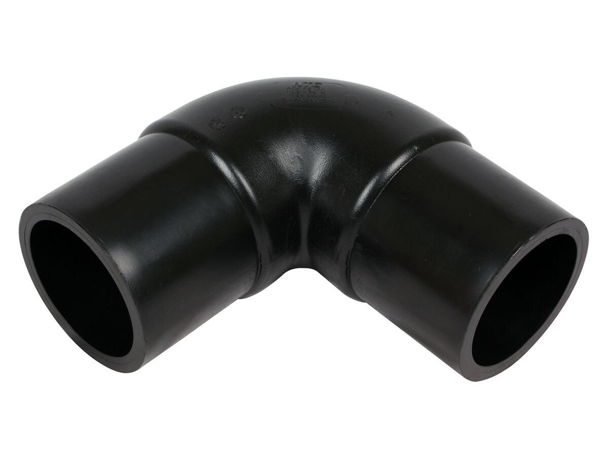 reece PE Elbow Long Spigot SDR11 PE100 75mm x 90 Degrees
