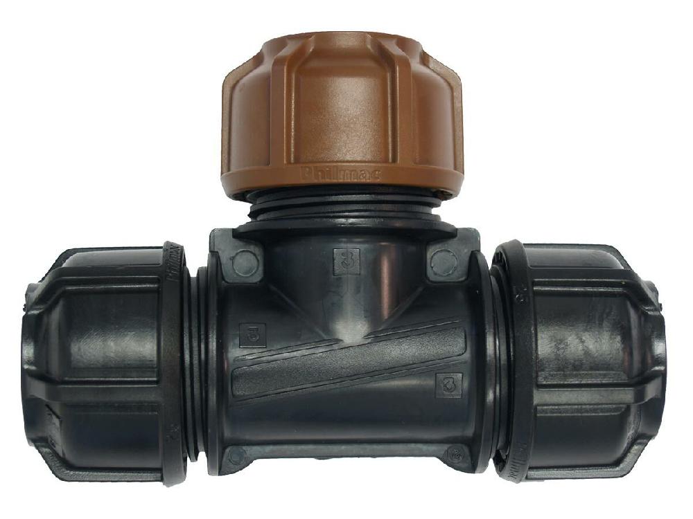 reece Philmac 3G Copper Tee 25mm OD x 25mm OD x 3/4"Cu