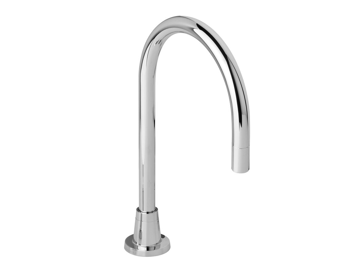 reece Phoenix Gen X Hob Spa Outlet Gooseneck 200mm Chrome