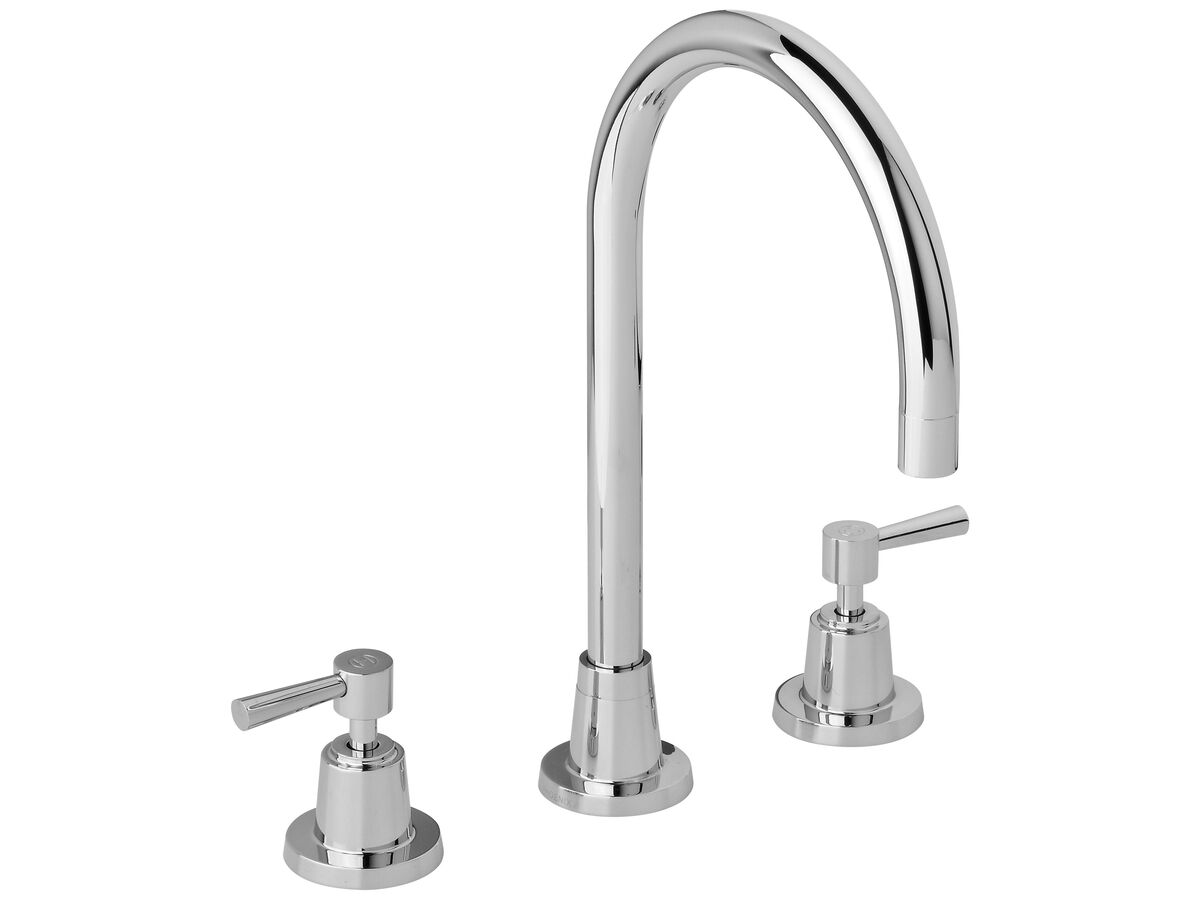 reece Phoenix Gen X Lever Hob Sink Set Gooseneck 200mm Chrome (3 Star)