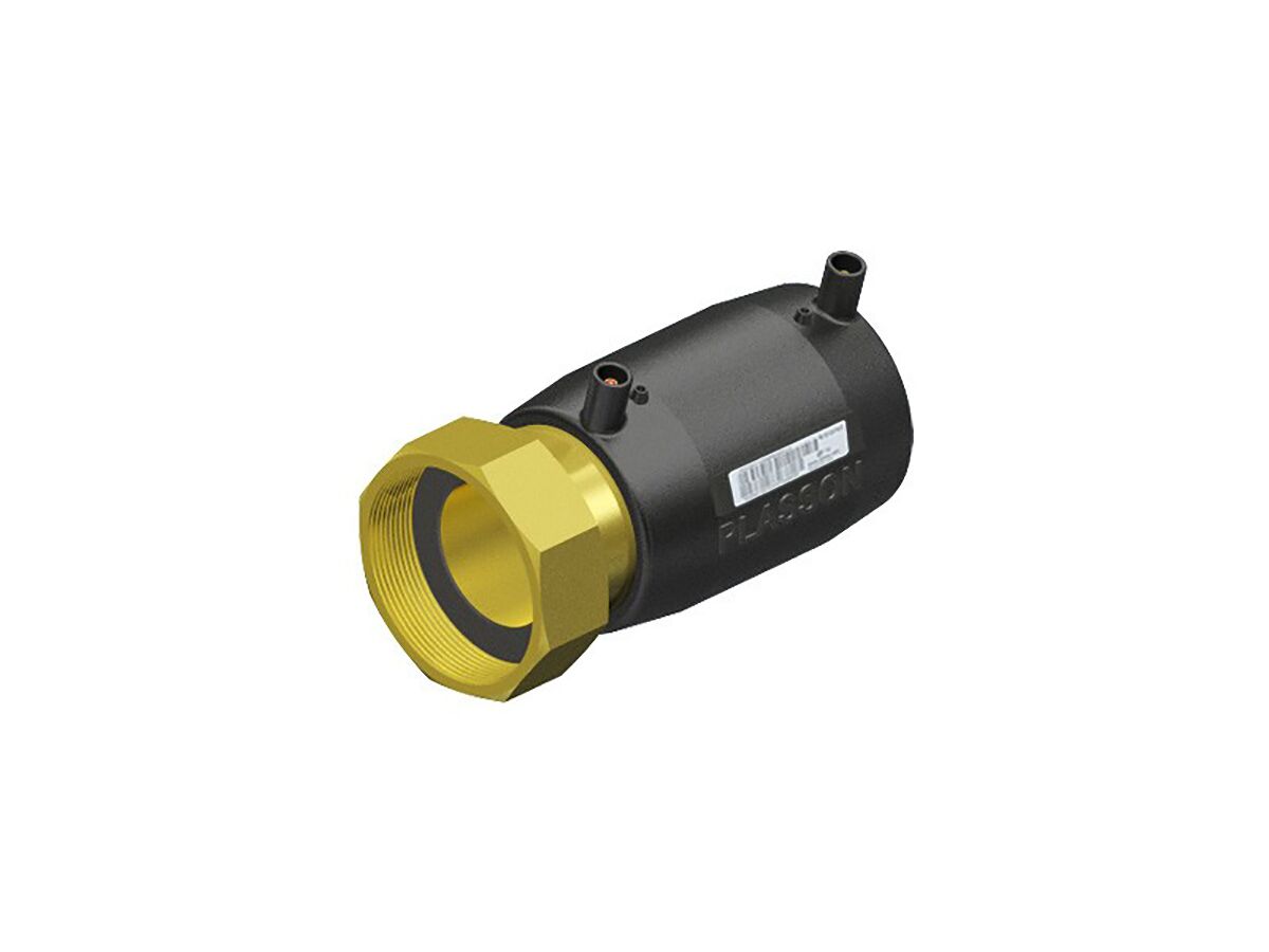 reece Plasson Electrofusion Brass BSP Transition Union 63mm x 63 Fi
