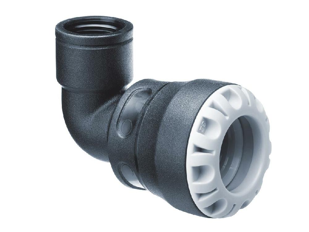 reece Plasson Pushfit Series One Female Elbow 32mm OD x 25mm Female BSP