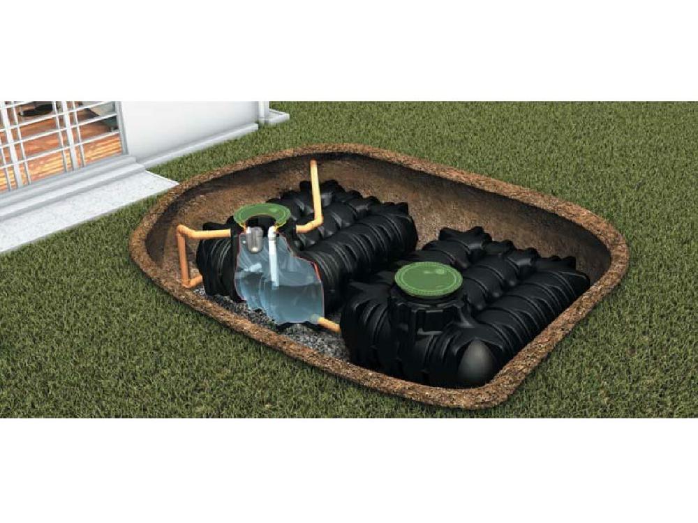 reece Platin Twin Detention Tank Package STD 10000ltr