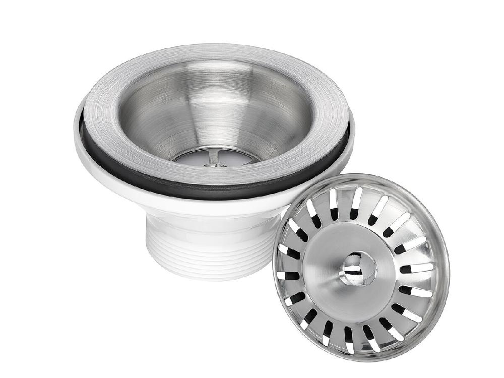 Reece Posh Basket Waste Plug 90 X 50mm Brushed Stainless Steel