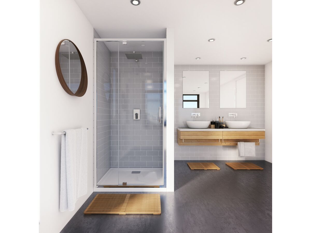 Reece Posh Bristol Alcove Shower Screen 1000mm X 2000mm