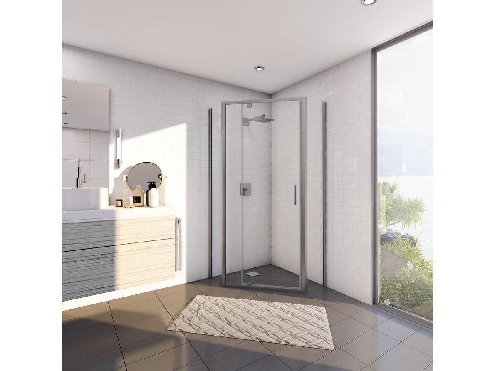 Reece Posh Bristol Angled Shower Screen 900mm X 900mm X 2000mm