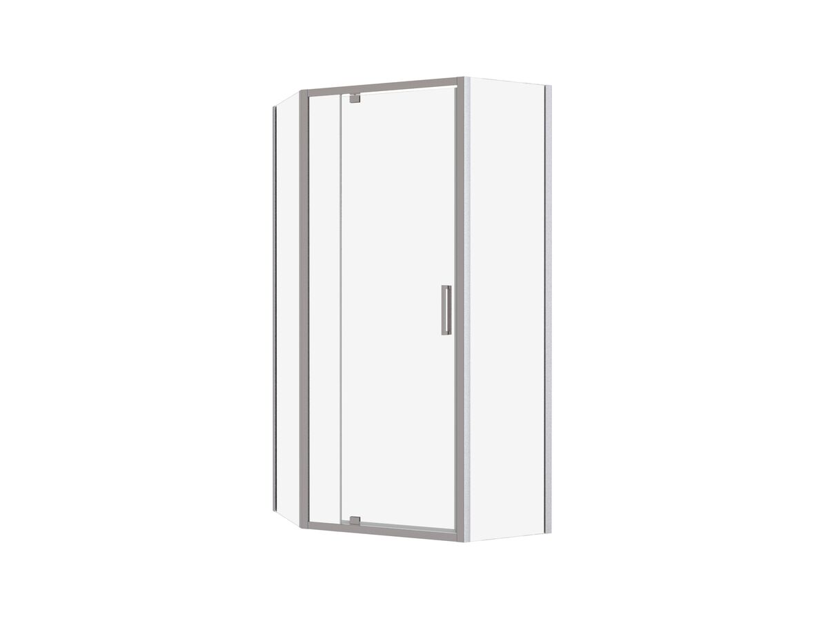 reece Posh Bristol Angled Shower Screen 900mm x 900mm x 2000mm