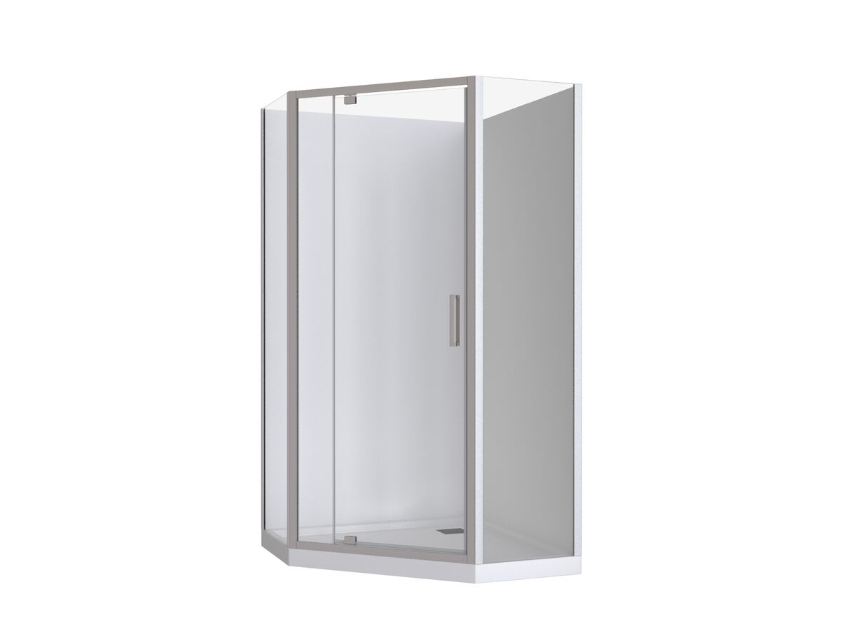 reece Posh Bristol Angled Shower System 1000 x 1000 x 2000mm