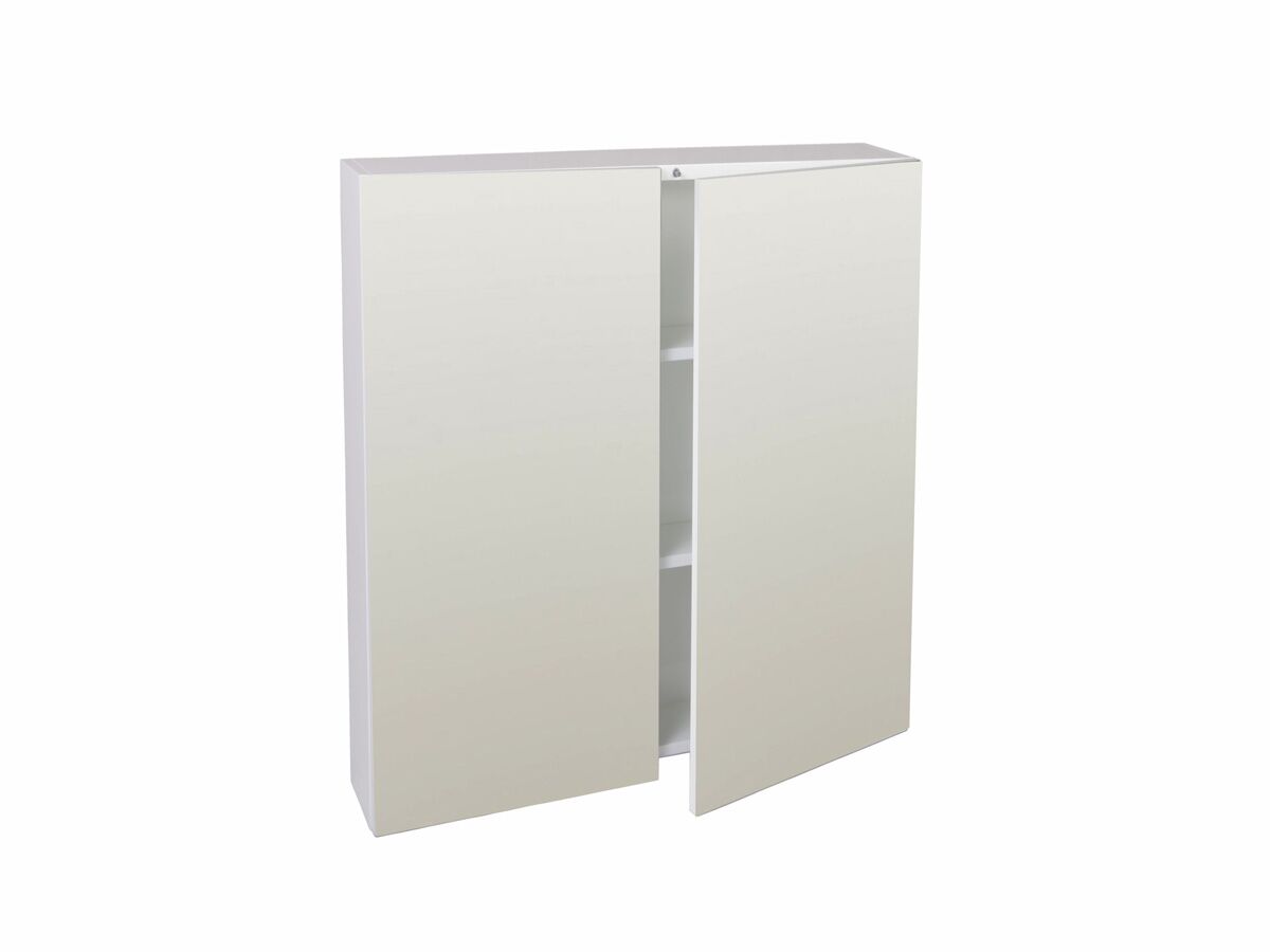 Reece Posh Bristol MK2 600mm Mirror Cabinet 2 Door White