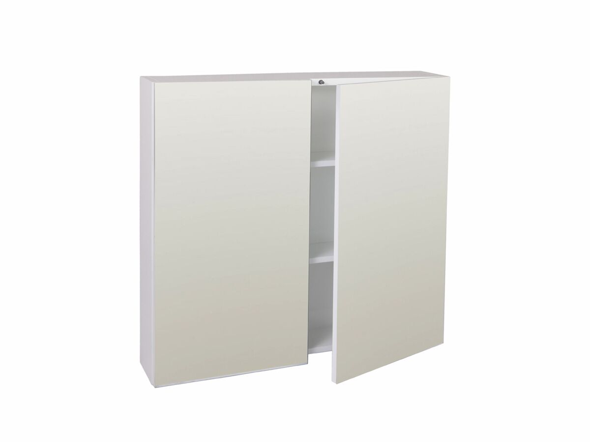 Reece Posh Bristol MK2 750mm Mirror Cabinet 2 Door White