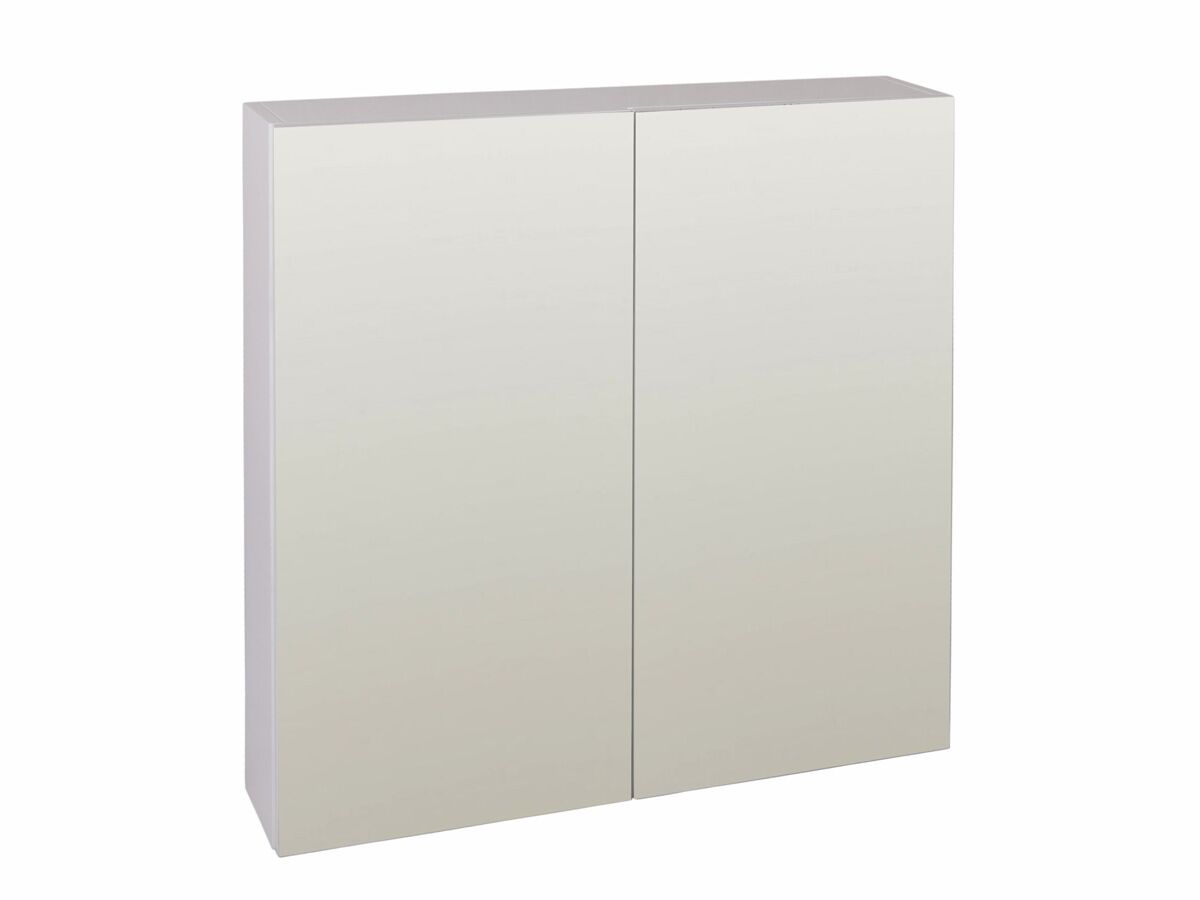 reece Posh Bristol MK2 750mm Mirror Cabinet 2 Door White