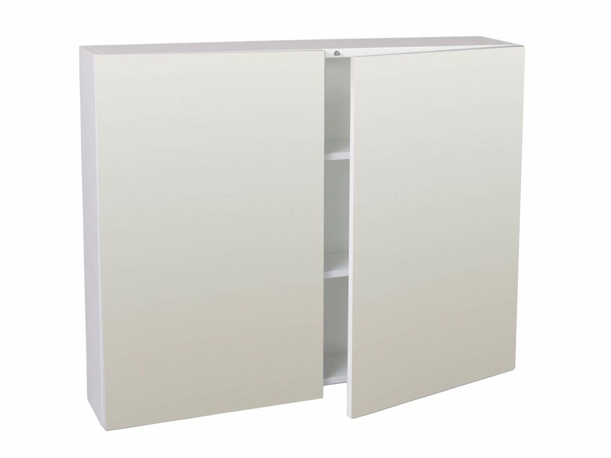Reece Posh Bristol MK2 900mm Mirror Cabinet 2 Door White