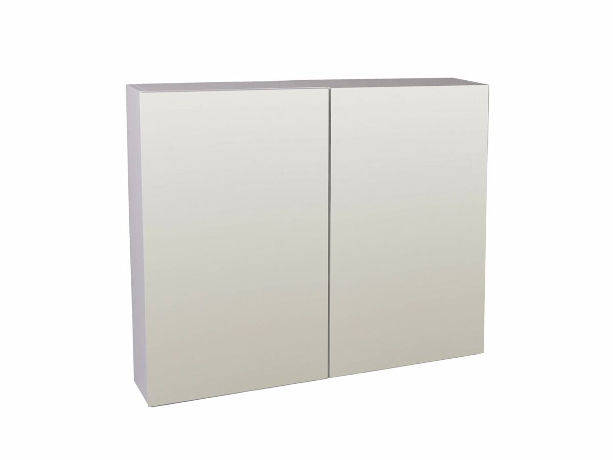 reece Posh Bristol MK2 900mm Mirror Cabinet 2 Door White