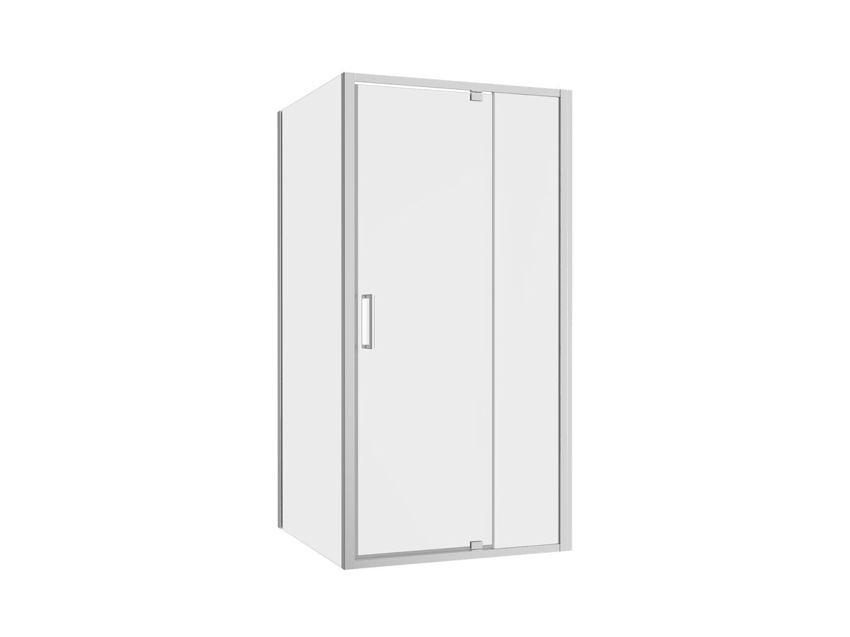 reece Posh Bristol Shower Screen 1000mm x 1000mm Chrome