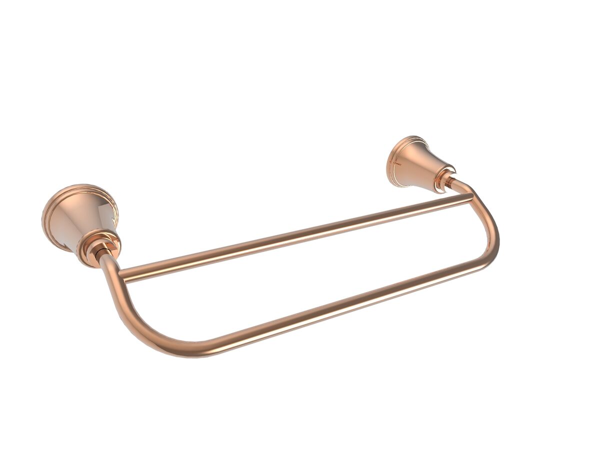 reece Posh Canterbury Double Towel Rail 300mm Polished Brass Gold