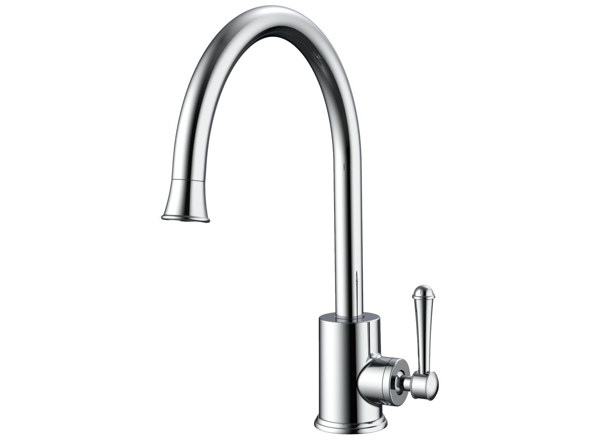 reece Posh Canterbury Gooseneck Sink Mixer Tap Small Chrome (4 Star)