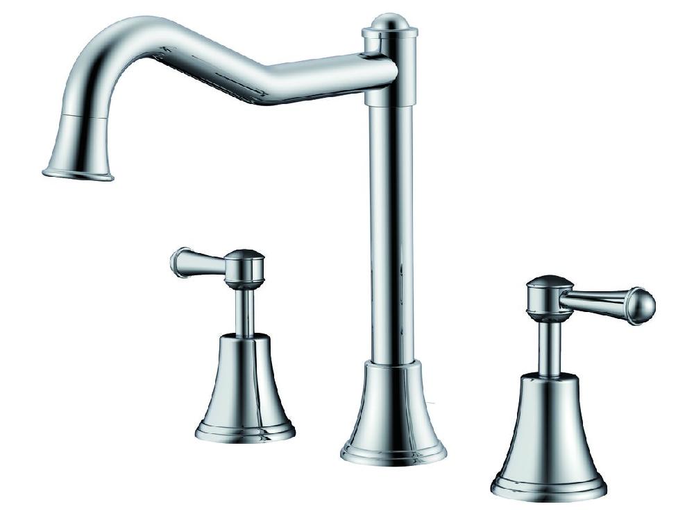 reece Posh Canterbury Hob English Sink Set Lever Handles Chrome (4 Star)