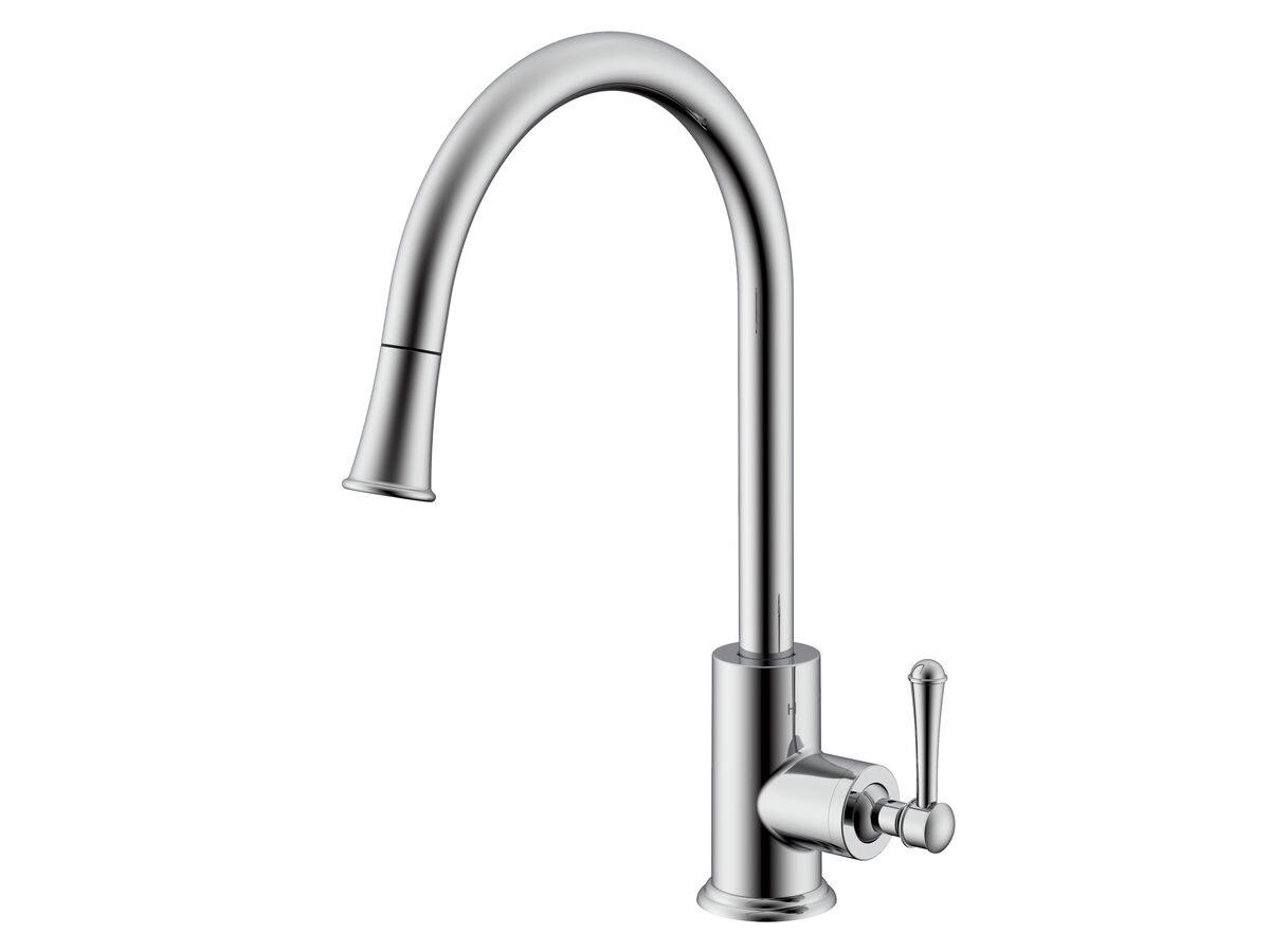 reece Posh Canterbury Pull Out Sink Mixer Chrome (4 Star) Lead Free