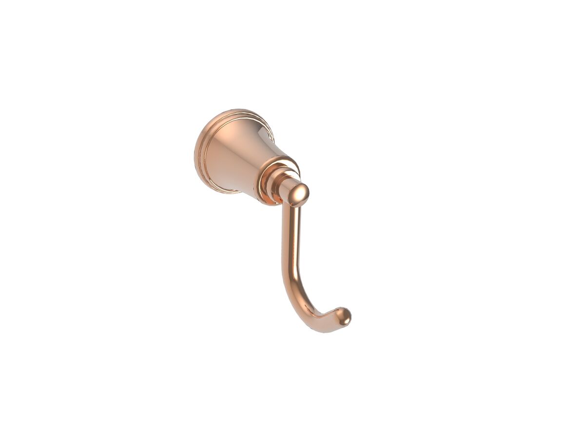 reece Posh Canterbury Robe Hook Polished Brass Gold