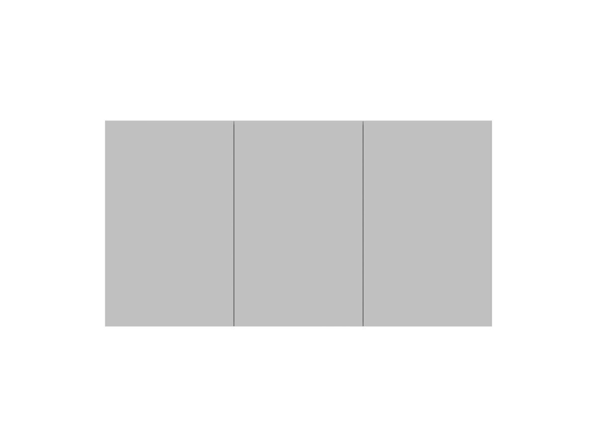 reece Posh Domaine 1500mm x 800mm Shaving Cabinet Standard 3 Door