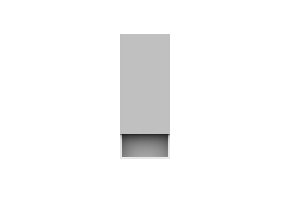 reece Posh Domaine 400mm x 1000mm Shaving Cabinet Open Shelf 1 Door