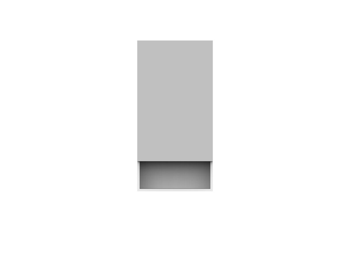 reece Posh Domaine 500mm x 1000mm Shaving Cabinet Open Shelf 1 Door