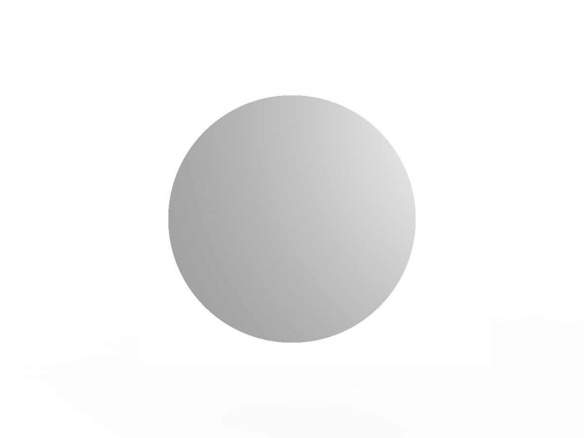 reece Posh Domaine 600mm x 600mm Round Polished Edge Mirror reece Posh Domaine 600mm x 600mm Round Polished Edge Mirror
