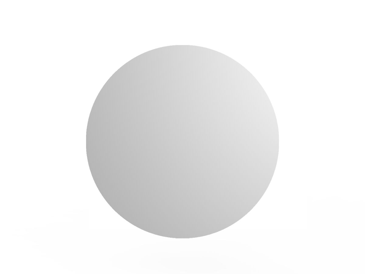 reece Posh Domaine 750mm x 750mm Round Mirror Polished Edge