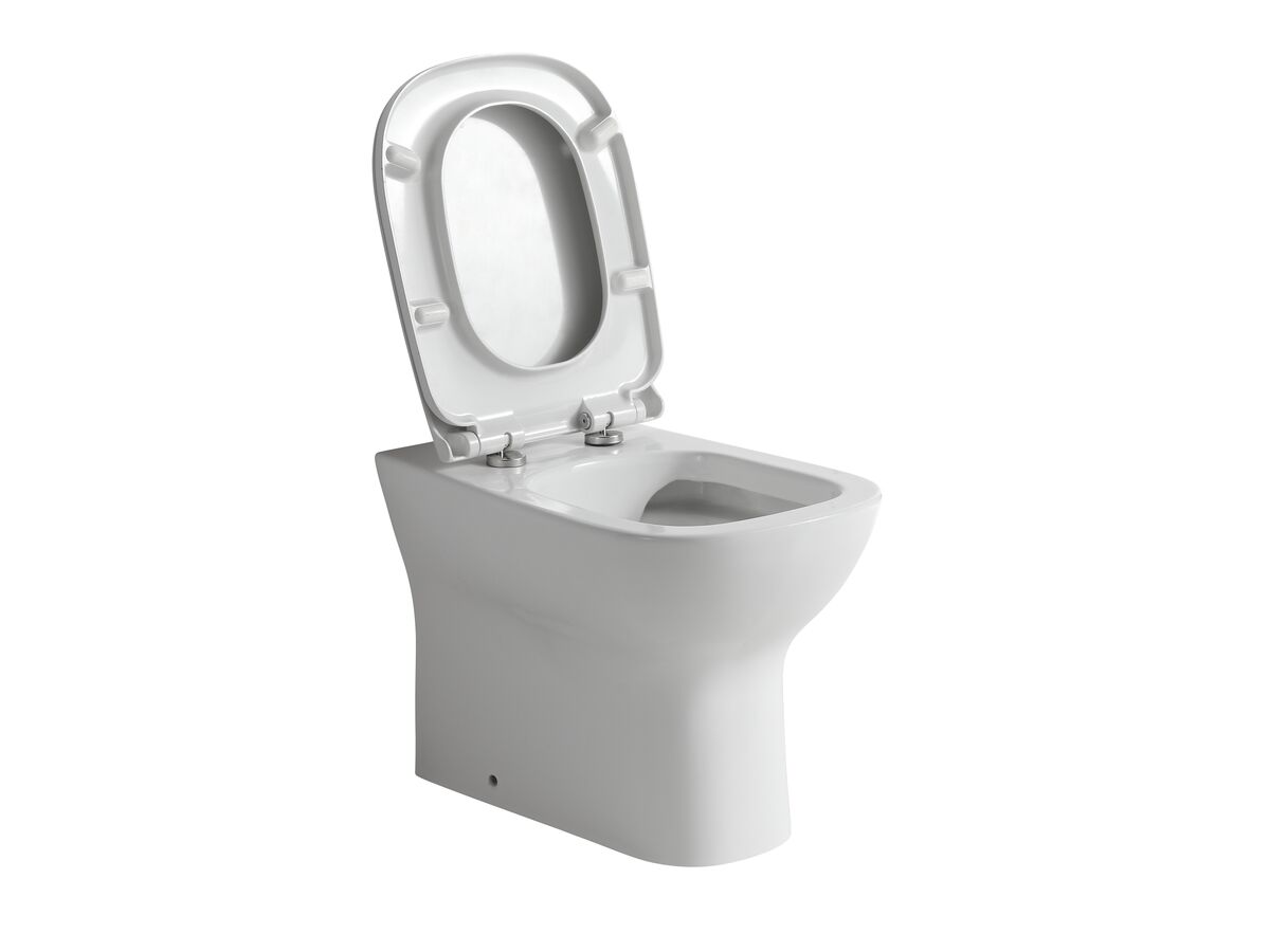 Reece Posh Domaine Back To Wall Rimless Pan Only White (4 Star)