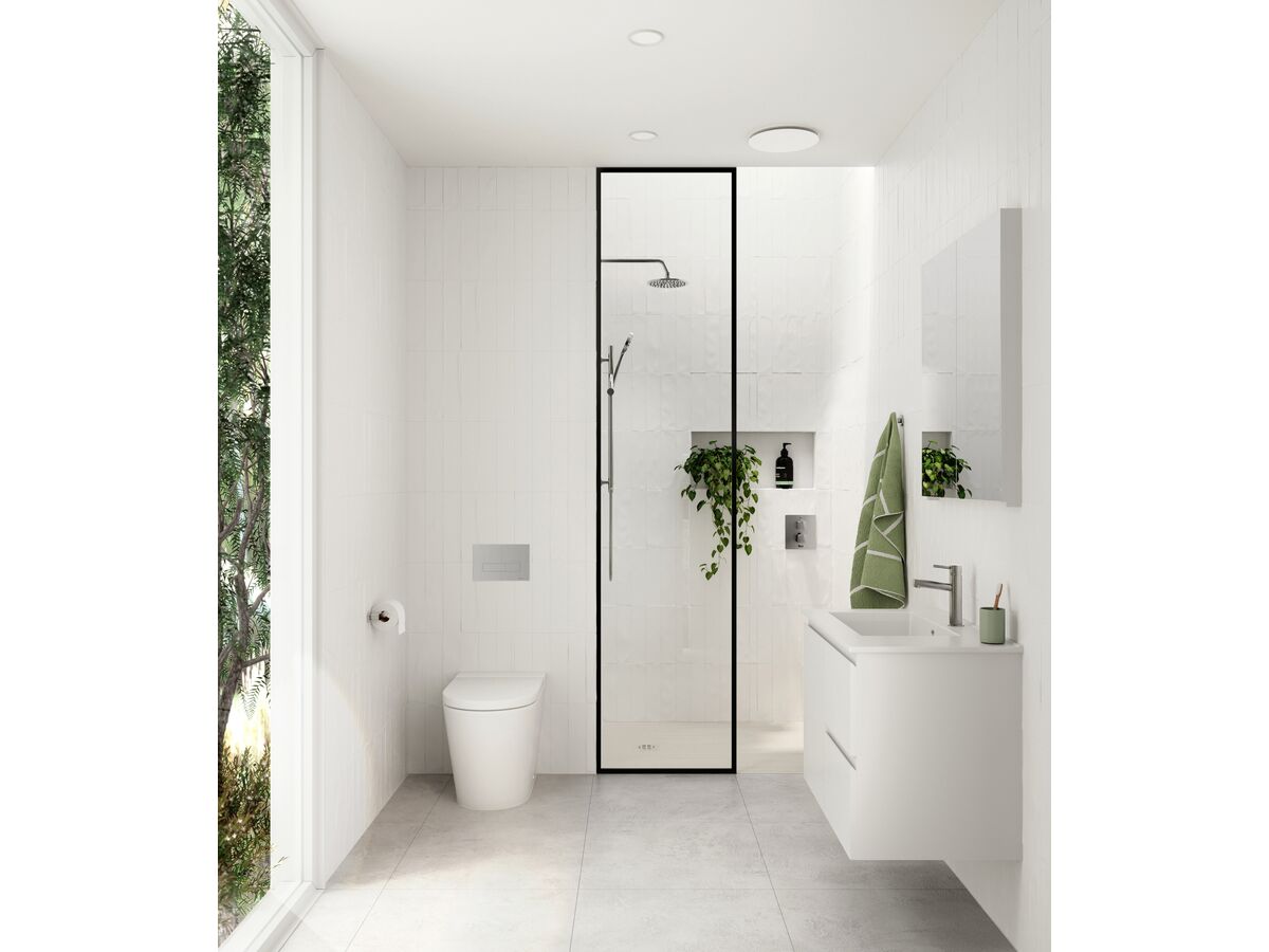 Reece Posh Domaine Conventional 900mm Wall Hung Vanity Centre Basin Ceramic Top
