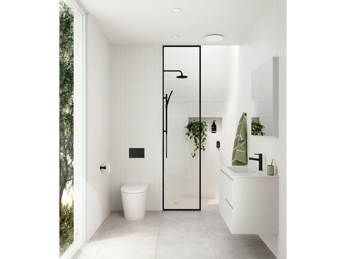 Reece Posh Domaine Conventional 900mm Wall Hung Vanity Centre Basin Ceramic Top