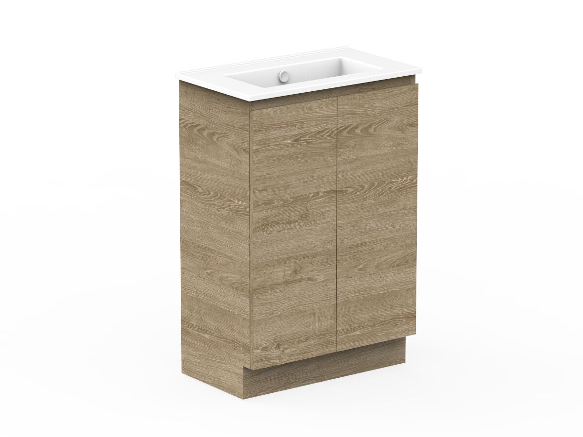 Reece Posh Domaine Ensuite 600mm Floor Mounted Vanity Centre Basin Ceramic Top