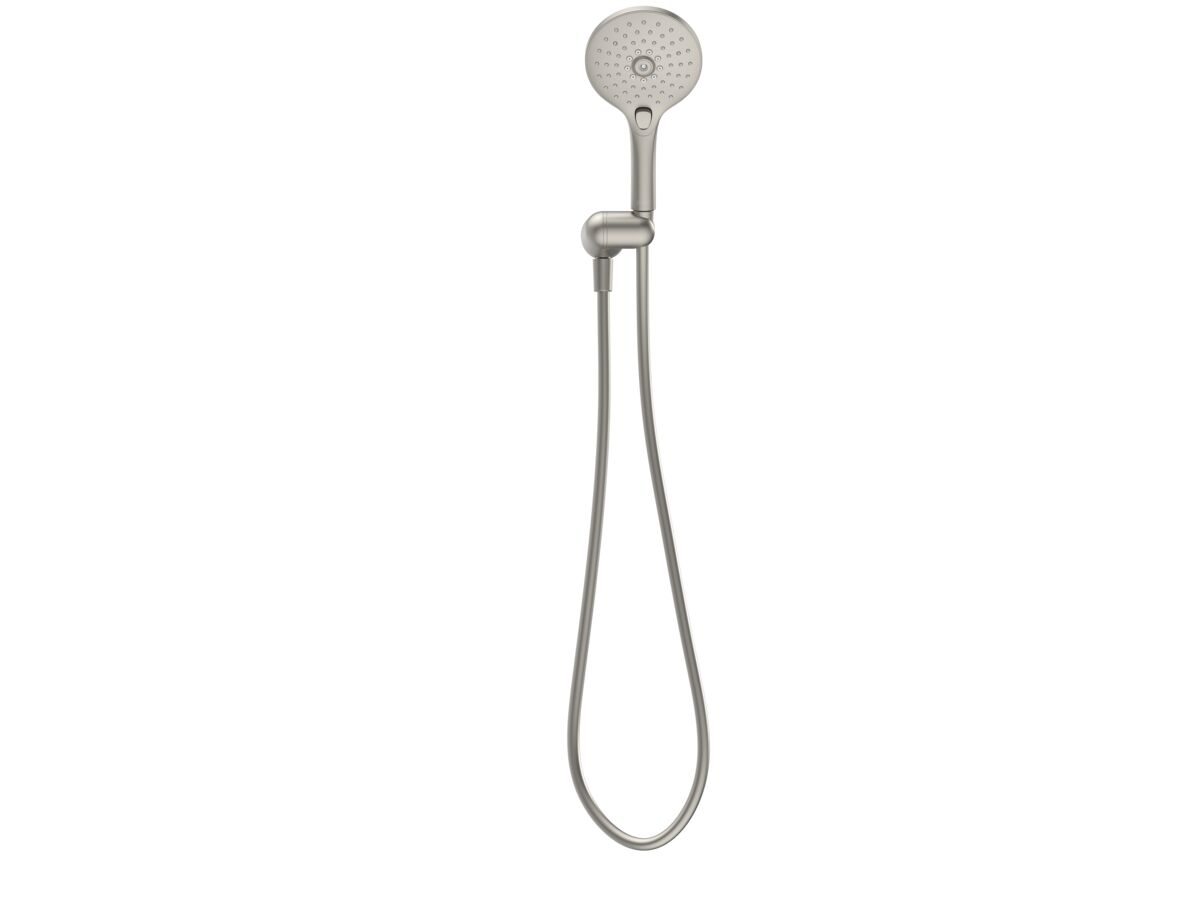 Reece Posh Domaine Handshower With Water Inlet Wall Bracket 3 Functions Brushed Nickel (4 Star)