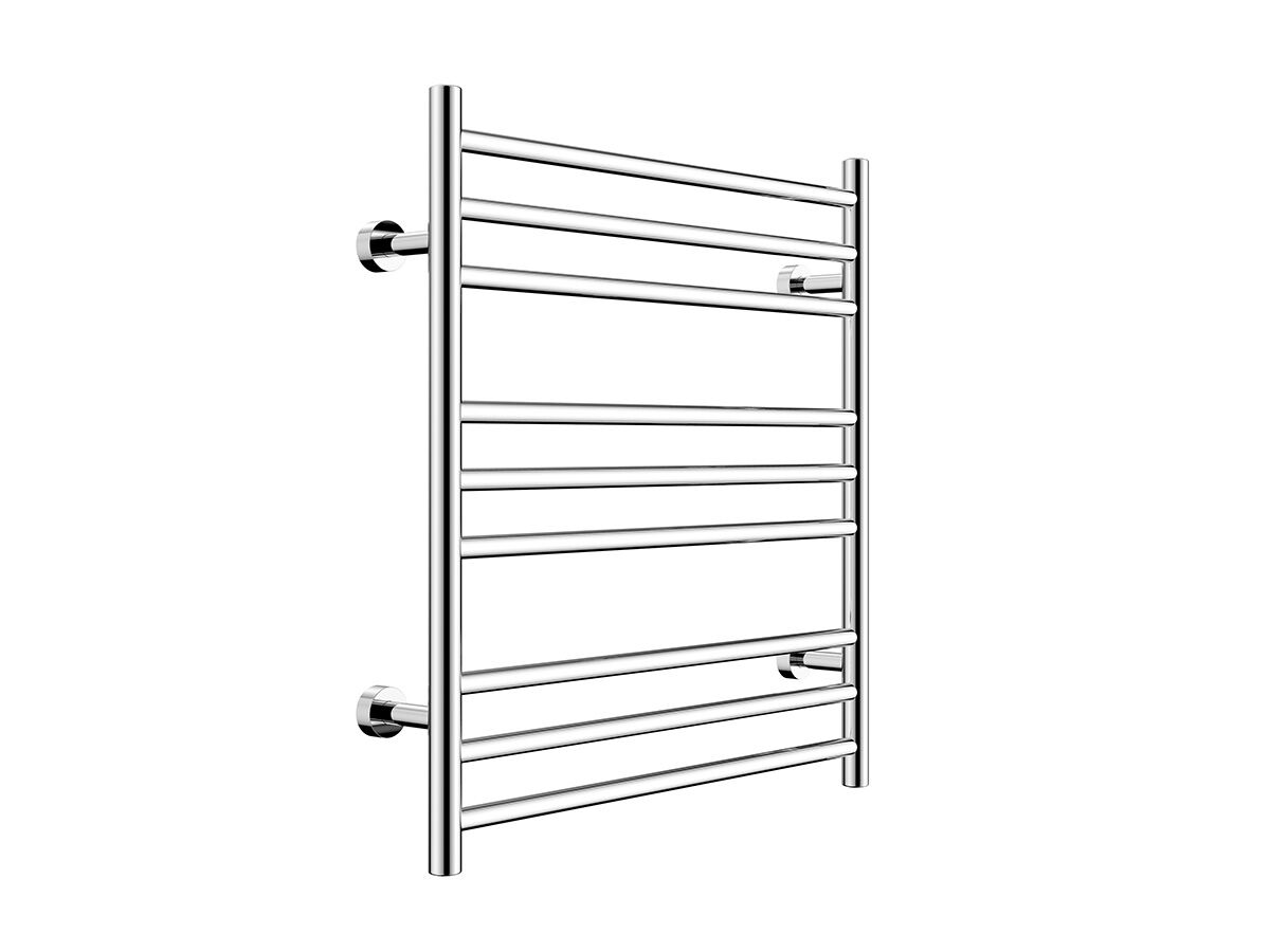 reece Posh Domaine Heated Towel Rail 500 x 750mm Polished Stainless Steel