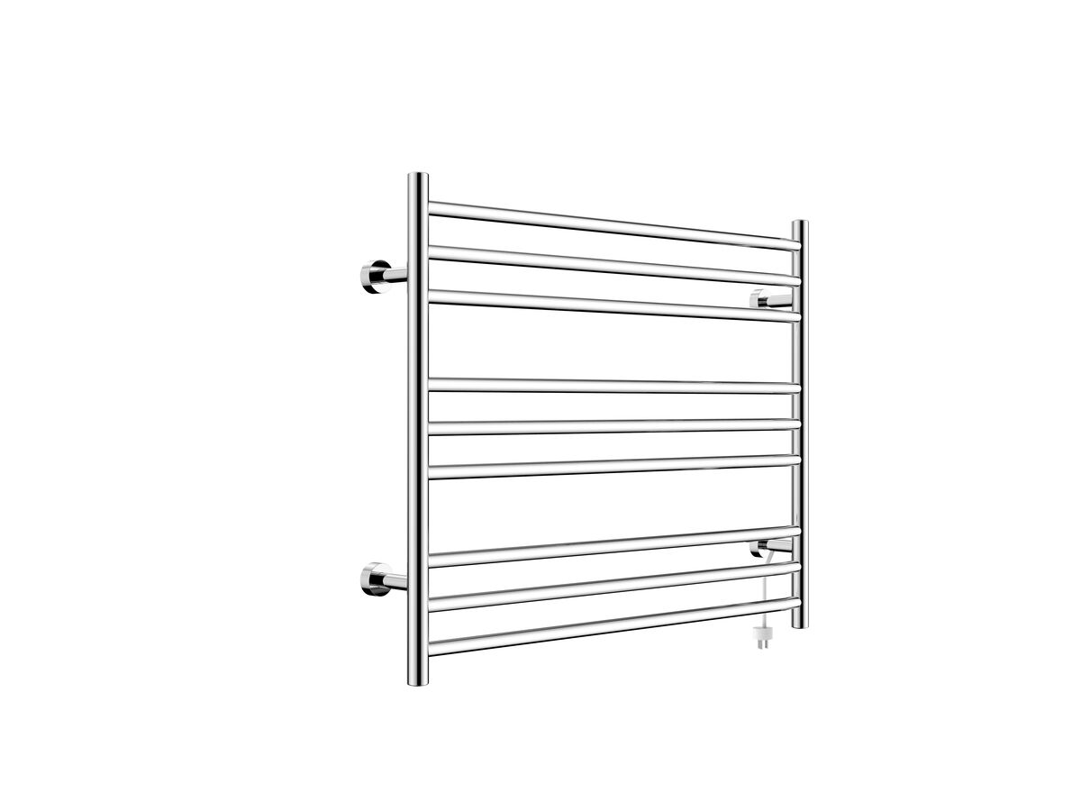 reece Posh Domaine Heated Towel Rail 700 x 750mm Polished Stainless Steel