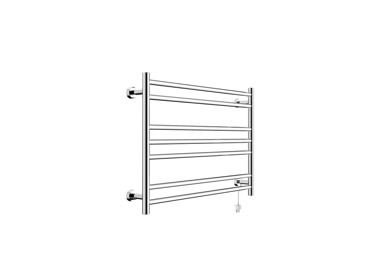 Reece Posh Domaine Heated Towel Rail 750 X 600mm Polished Stainless Steel
